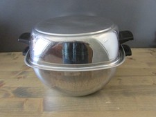 Vtg Aristo Craft 6 Qt 18/8 Stainless Steel Dutch Oven Stock Pot Lid Cookware picture