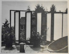 1963 Atomic Vintage Sunset Design Book Build DECKS Mid Century Modern Eckbo picture