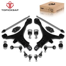 14x Front Lower Control Arms Tie Rods Suspension Kit for Honda CR-V 2002 - 2006 picture