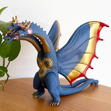 Godzilla King Ghidorah Gold King of Monsters 3 Head Dragon PVC Action Figure picture