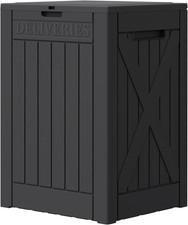 Greesum 52 Gallon Large Outdoor Package Delivery Box for Porch, Lockable Secure picture