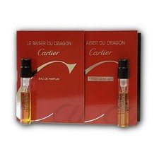 Cartier LE BAISER DU DRAGON EDP + EDT Sample Spray Set Vintage Discontinued Rare picture