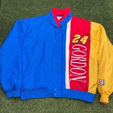 Vintage 90s Jeff Gordon Puffer Jacket Mens XL Nascar Chase Authentics picture