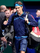 RARE 2011 NIKE ROGER FEDERER TROPHY TENNIS TRACK ZIP JACKET JUMPER SIZE XL MENS picture