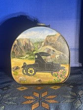Antique Beautiful 1923 Boyco Model T Hand Painted Running Board Gas Can With Cap picture