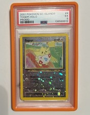 2001 Pokemon Southern Islands Togepi 4/18 Reverse Holo PSA 5 136589912 picture