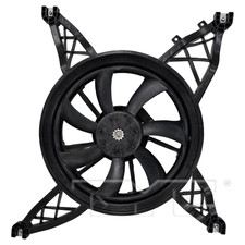 Radiator & Condenser Cooling Fan Assembly for 23-26 Ford F-Series HD 6.8/7.3L picture