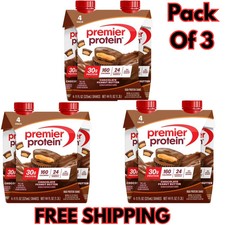 Premier Protein Shake, Chocolate Peanut Butter, 30g Protein,11 fl oz,12ct picture