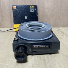 Kodak Carousel 600 Slide Projector With One 80 Slide Tray. Needs Focus Knob Fix picture