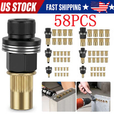 58pcs Manual Rivet Nut Tool Kit M3-M10 Carbon Steel Threaded Inserts Auto & DIY picture