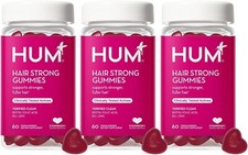Pack of 3 - HUM Hair Strong - Daily Gummies with Biotin to Combat Hair Loss picture