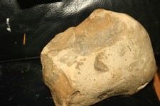 EXTREMELY RARE GIANT SILEX H HEIDELBERGENSIS CHOPPINGTOOL WIMEREUX FRANCE picture