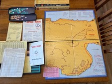 Avalon Hill - AFRIKA KORPS - Erwin Rommel's Desert War Game 1964 Vintage picture