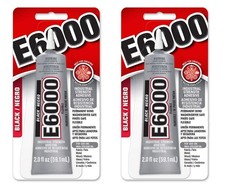 E6000 237039 Multipurpose Adhesive, Black, 2 oz (Тwo Рack) picture