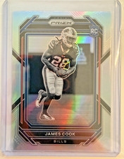 2022 Panini Prizm Negative James Cook Rookie RC Buffalo Bills #319 SSP Dimple picture