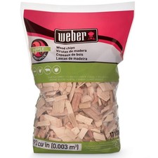 Weber Apple Wood Chips for Grilling and Smoking - 2 lb, Premium Quality picture