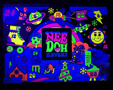 RARE AUTHENTIC NeeDoh 24-Day Christmas Door Advent Calendar DM To Bundle picture