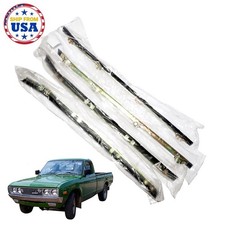 Fit Nissan Datsun Truck 620 2D Pickup Door Belt Molding Weatherstrip Inner Outer picture