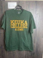 Vintage Keuka College  Alumni T-Shirt Adult 2XL Green picture