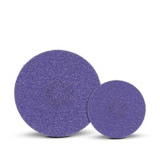 3M Cubitron 3 Roloc Fibre Disc 33493 36+ Grain 3 Inch Ceramic Abrasive Disc for picture