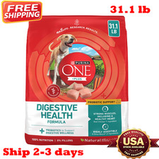 Purina ONE Digestive Health Chicken Rice Dry Dog Food, 31.1 lb picture