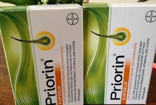 PRIORIN vitamin Bayer Germany 2x 120 capsules  hair loss regrowth fresh and new picture