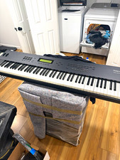 Roland A-80 88-Key Weighted MIDI Electronic Keyboard Controller, Black picture
