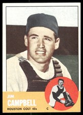 1963 Topps #373 Jim Campbell picture