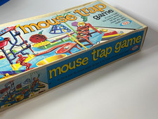 Vintage 1970 Ideal Mouse Trap Board Game Original Box Near Complete Mousetrap picture