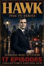 Hawk 1966 TV Series 17 Episodes DVD Burt Reynolds Classic Crime Drama picture
