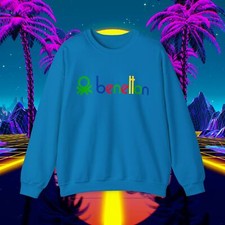 Custom Benetton vintage 1980s design sweatshirt Unisex men women 90s sweater picture