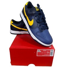 Men Nike Dunk Low Retro BLUE LEGEND BLUE / VARSITY MAIZE (HF5441-403)  Sz 10 New picture