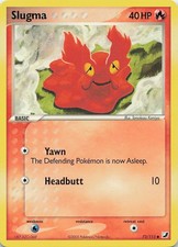 Slugma Common EX Unseen Forces 73/115 LP Tomokazu Komiya Reverse Holo picture