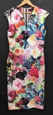 NEW Ted Baker Women's Odeela Floral Swirl Print Sheath Midi Dress Size 5 (US 12) picture