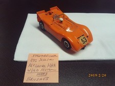 Used Vintage Strombecker 1/32 Scale Mclaren M8A Slot Car Orange (see pictures) picture