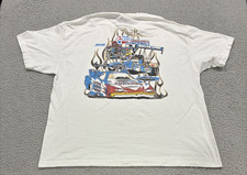 Vintage NHRA Winternationals Shirt Mens 2XL White Racing Carquest 2005 Pomona picture