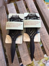 2- Viral Dollar Tree Curl Defining Brush, Vented Curly Hair Brush New picture
