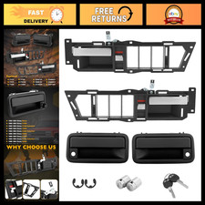 Interior & Exterior Door Handle Set for 1988-1994 Chevy GMC - Durable, Easy Inst picture