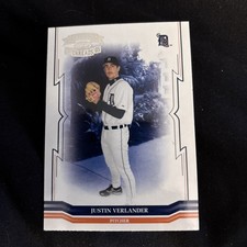 2005 Donruss Throwback Threads - Justin Verlander #213 (RC) picture