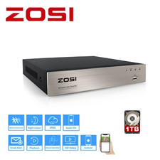 ZOSI 8 Channel H.265 5MP Lite DVR with Hard Drive 1TB for Security Camera System picture