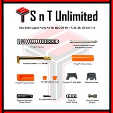 Eco Slide Parts Kit Glock 17 19 26 Gen 1-4 Orange picture