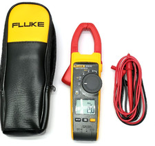Fluke 374 FC TRUE RMS Clamp Meter W/ Fluke Leads & Case picture