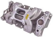 JEGS Cool Gap Intake Manifold for 1955-1996 Small Block Chevy, Dual Plane picture
