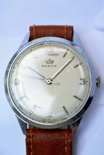 STUNNING Vintage Marvin Jumbo 37mm Cal. 560 5 ADJUSTMENTS. manual wrist watch picture