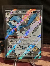 Pokemon Gardevoir ex SV Paldean Fates Full Art Holo Shiny Ultra Rare 217/091 picture