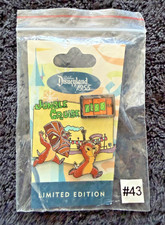 Disneyland DLR Dateline 1955 55 Years Jungle Cruise Chip Dale LE 755 Pin NIB picture