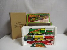 Vintage 1987 Santa Christmas Express Musical Train Locomotive New Bright picture
