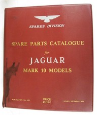 JAGUAR Mark 10 Models Illustrated Car Parts List Dec 1962 #J 32 picture