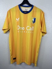 MANSFIELD TOWN 2024 2025 HOME FOOTBALL SHIRT SOCCER JERSEY CASTORE SIZE L picture