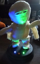 VTG Gemmy Animated Mummy Grave Raver Song “Thriller” Lights Works 2014 Halloween picture